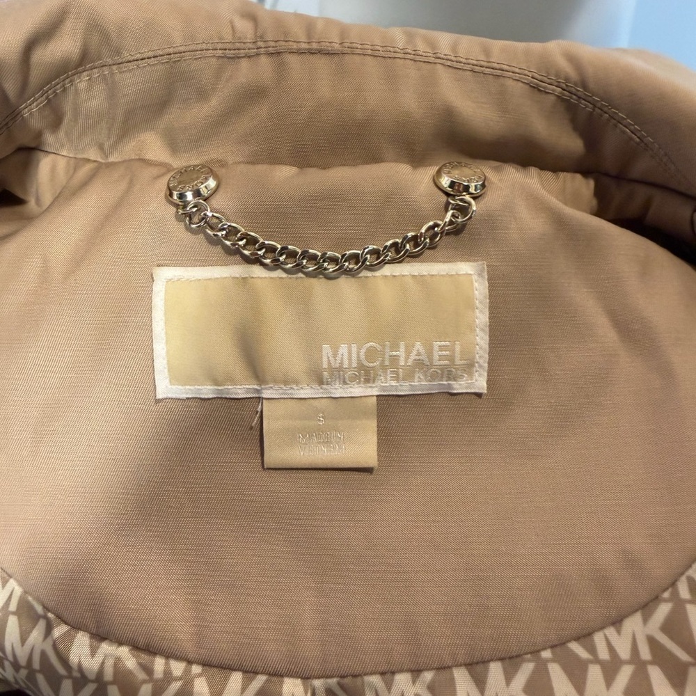 Michael Kors Tan Trench Coat - Picture 10 of 10